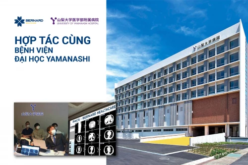 Hợp tác chuyên môn cùng Bệnh viện Đại học Yamanashi